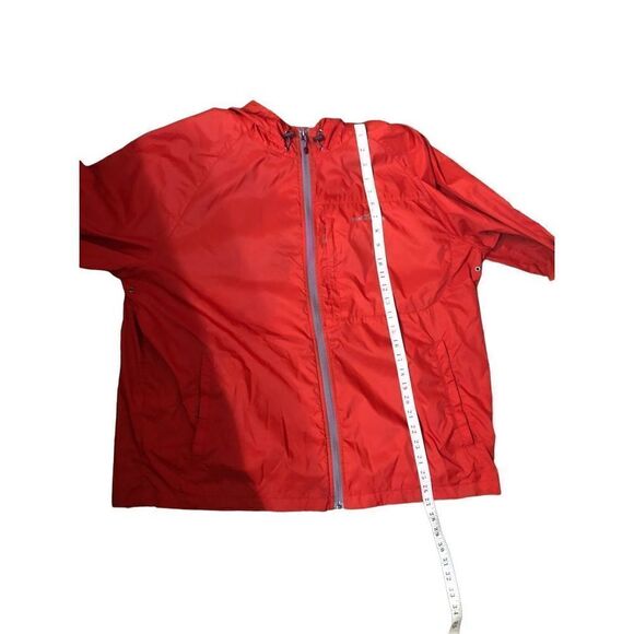 Eddie Bauer Jacket Mens Windbreaker Full Zip Hooded Lightweight Vented - Picture 12 of 15